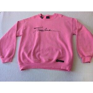 Timeline Pink Pullover Size Medium